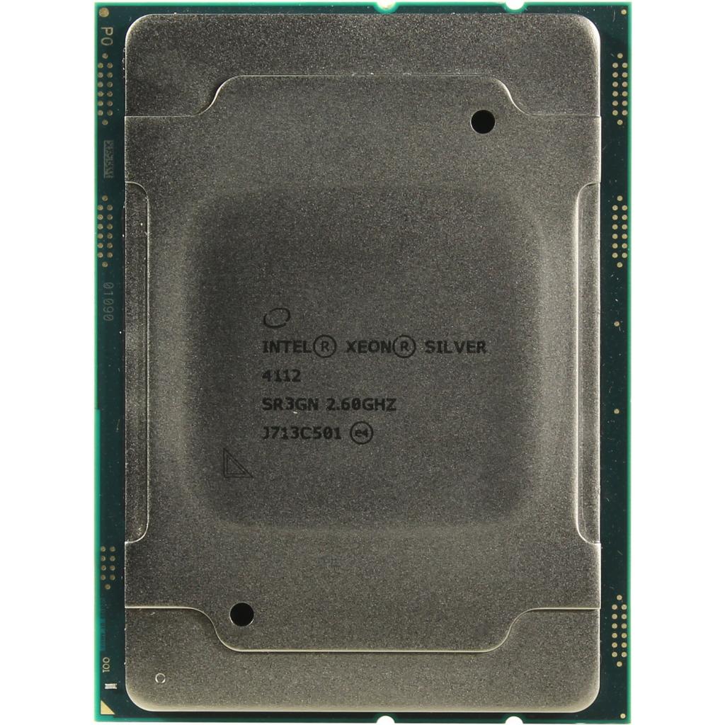 Процесор серверний INTEL Xeon Silver 4112 4C/8T/2.60 GHz/8.25M/FCLGA3647/TRAY (CD8067303562100) - зображення 1
