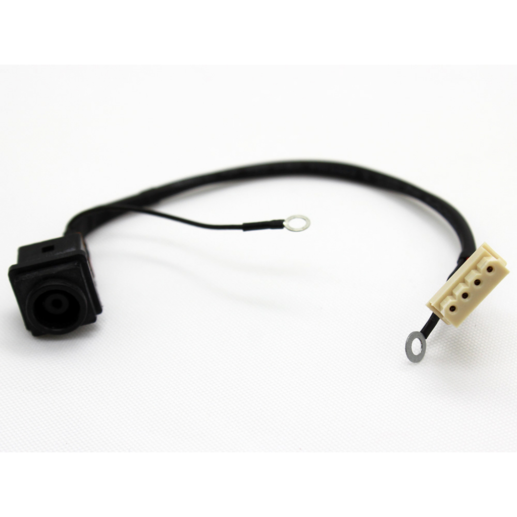 Роз'єм живлення ноутбука з кабелем для Sony PJ545 (6.5mm x 4.4mm + center pin), 4-pin Универсальный (A49023) - зображення 1