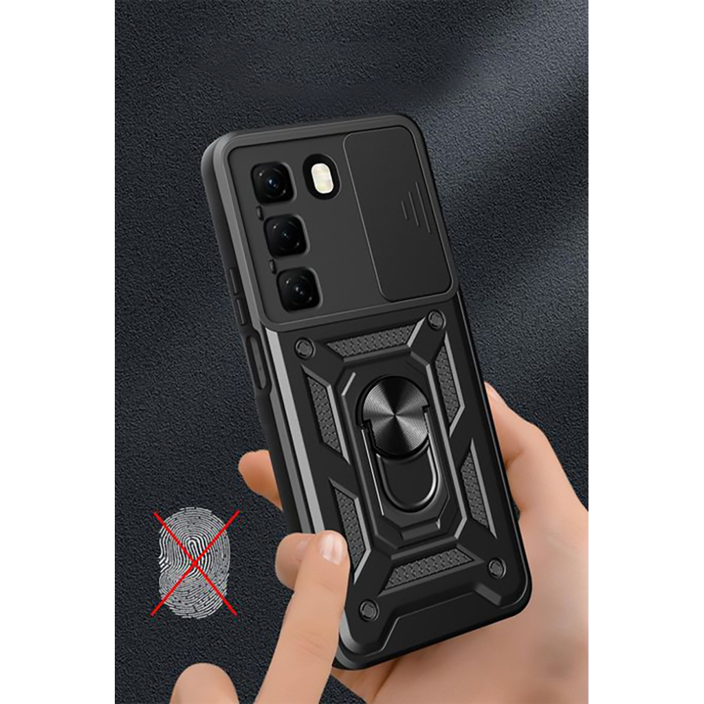 Чохол до мобільного телефона BeCover Military Infinix Hot 50 Pro Plus 4G (X6880) Black (713526) - зображення 2