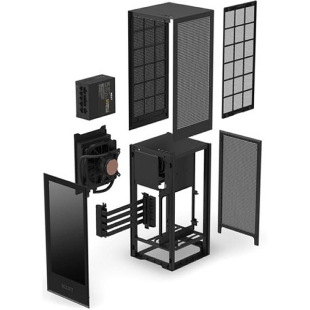 Корпус NZXT H1 MATTE BLACK (CA-H16WR-B1-EU) - зображення 7
