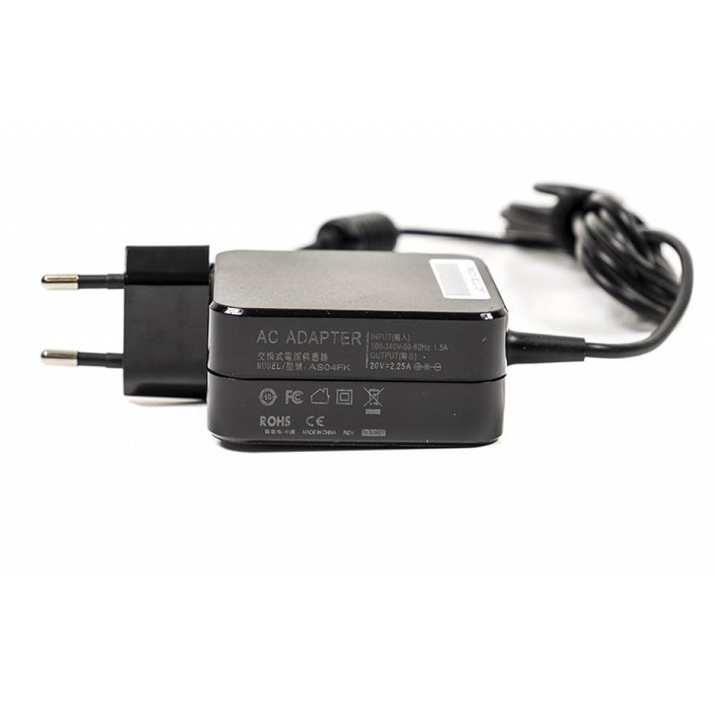 Блок живлення до ноутбуку PowerPlant IBM/LENOVO 220V, 20V 45W 2.25A (4.0*1.7) wall mount (WM-IB45H4017) - зображення 2