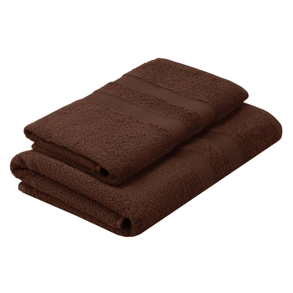 Рушник Ardesto набір махрових Splendid 50х90 см, 70х140 см, 2шт, 100% бавовна, коричневий (ART2359BR) - изображение 2