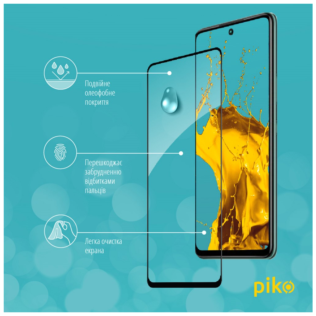 Скло захисне Piko Full Glue Infinix Hot 11s (1283126523939) - зображення 5