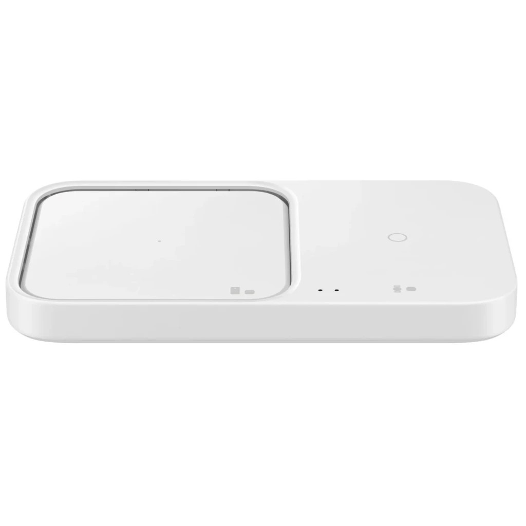 Зарядний пристрій Samsung Duo 15W White (EP-P5400BWEGEU) - зображення 1