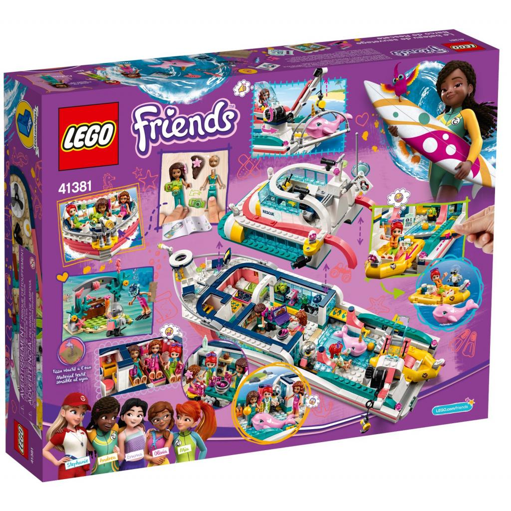 Конструктор LEGO Friends Катер для рятувальних операцій 908 деталей (41381) - зображення 8