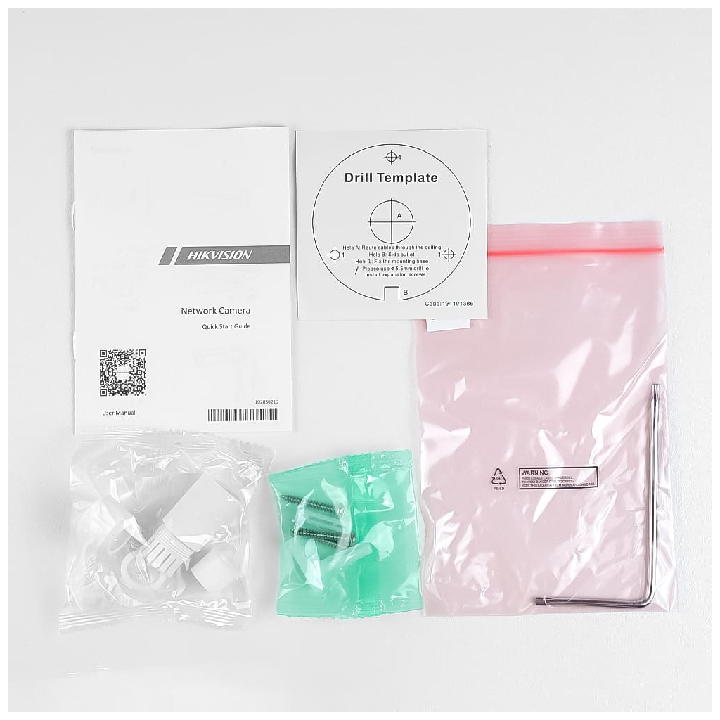 Камера відеоспостереження Hikvision DS-2CD2043G2-LI2U-B (2.8) - зображення 8