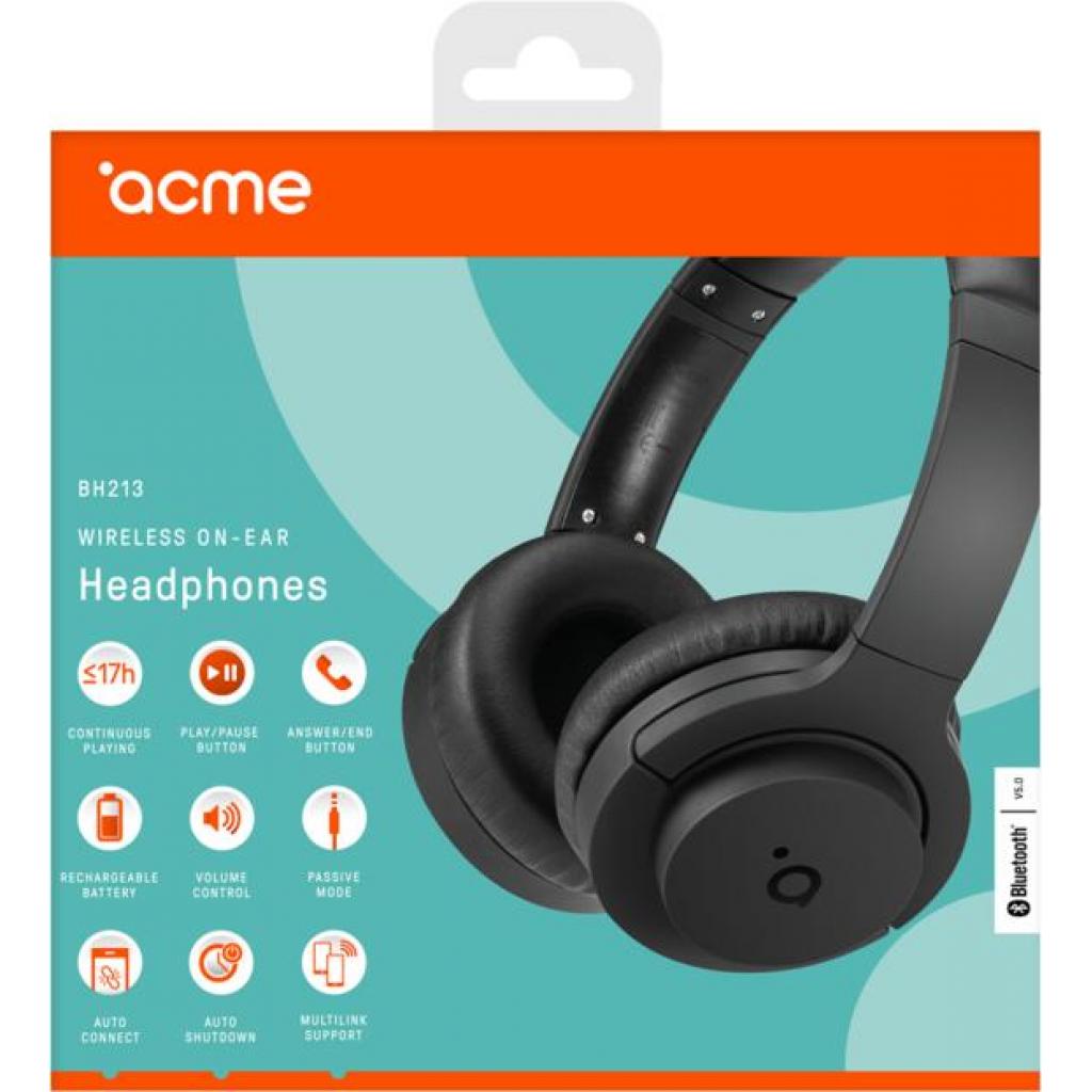 Навушники ACME BH213 Wireless On-Ear Headphones (4770070881095) - зображення 7