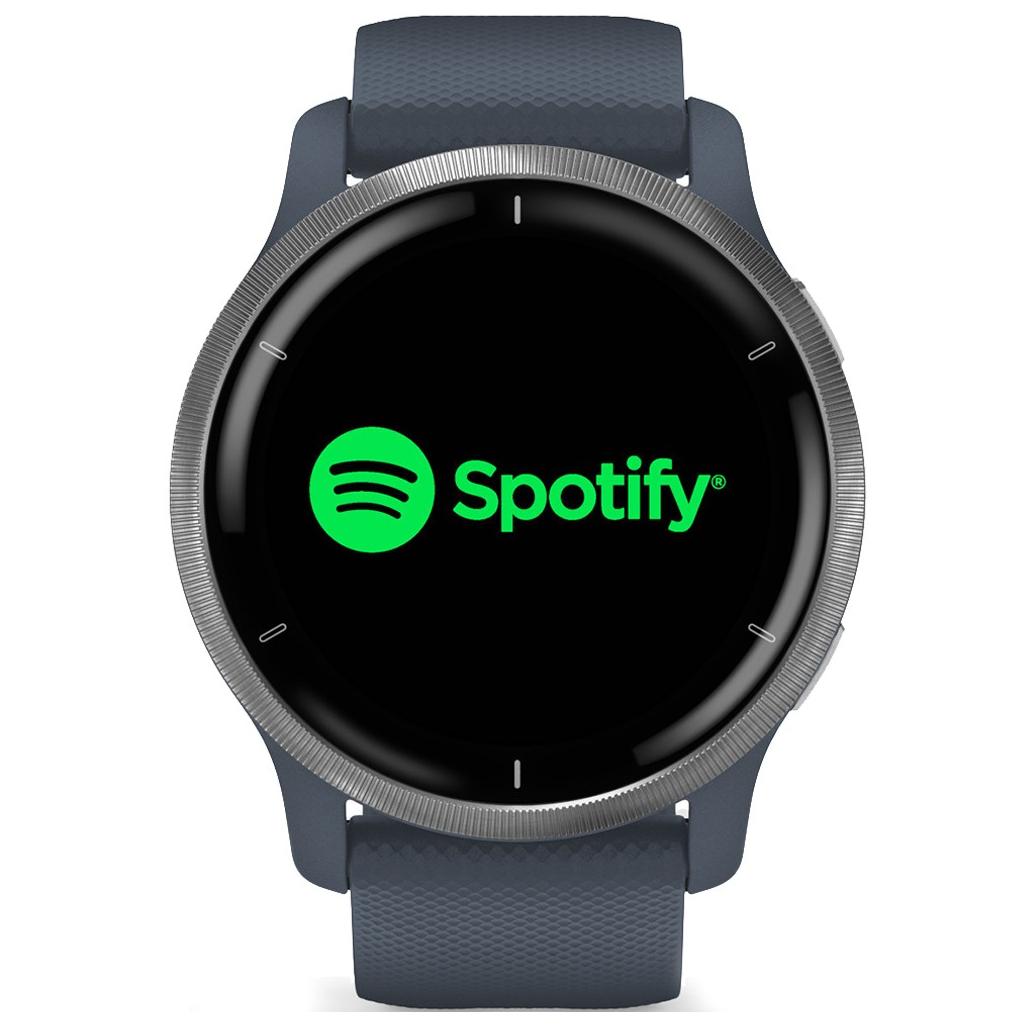 Смарт-годинник Garmin Venu 2, GPS, Wi-Fi, Blue Granite + Passivated (010-02430-10) - зображення 6