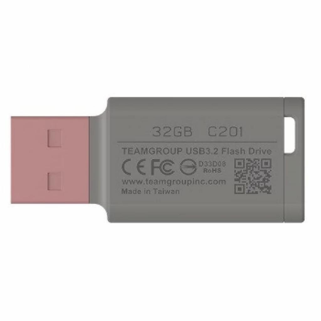 USB флеш накопичувач Team 32GB C20 Pink USB 3.2 (TC201332GK01) - зображення 2