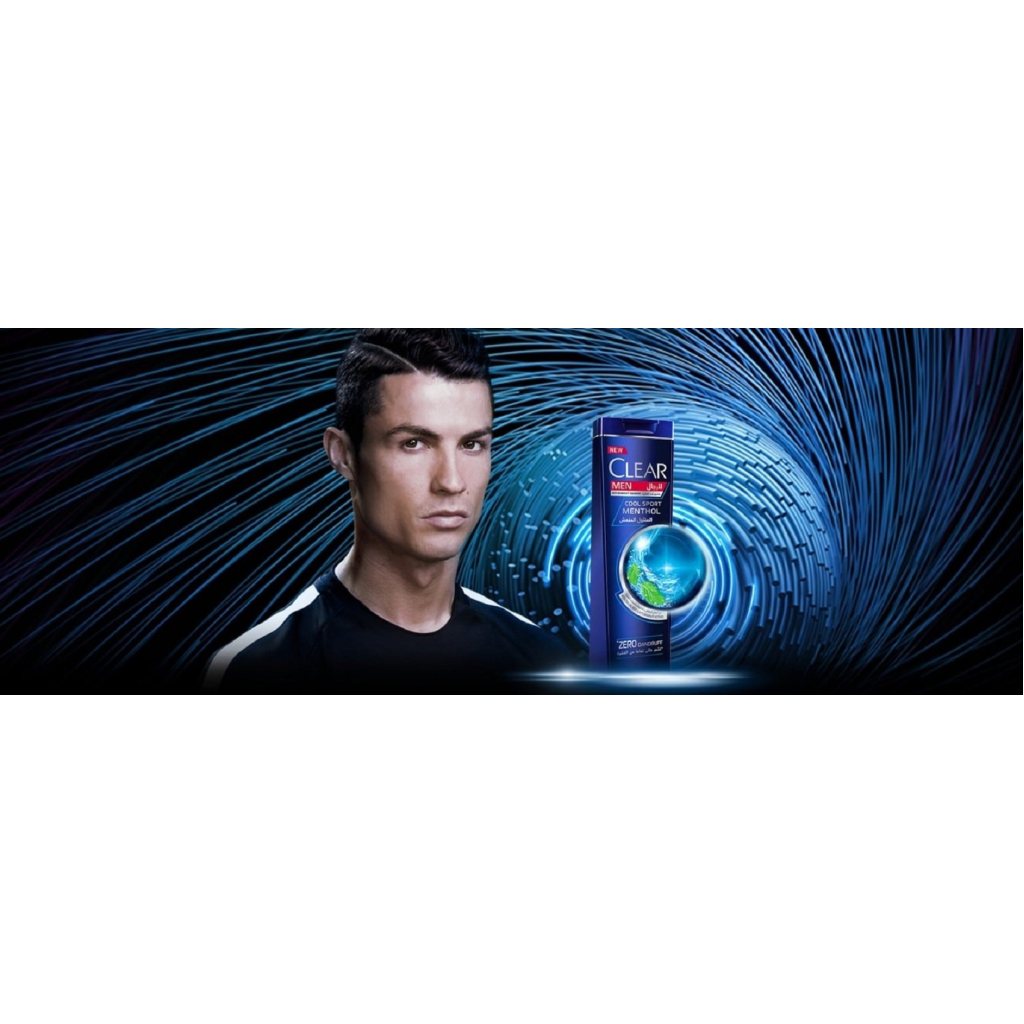 Шампунь Clear Men Крижана свіжість з ментолом проти лупи 360 мл (8720181455858) - зображення 3
