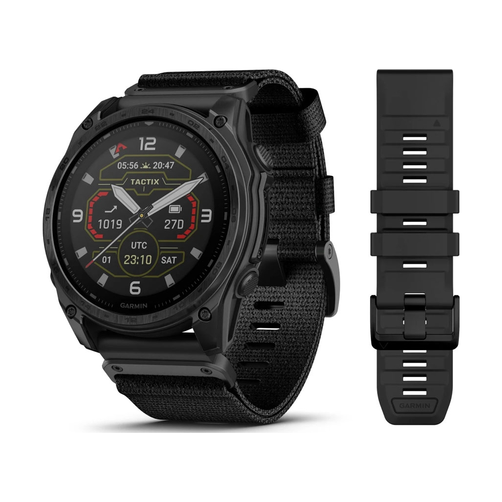 Смарт-годинник Garmin Tactix 8 Standard, Solar 51mm, GPS смарт-годинник (010-03407-01) - зображення 1