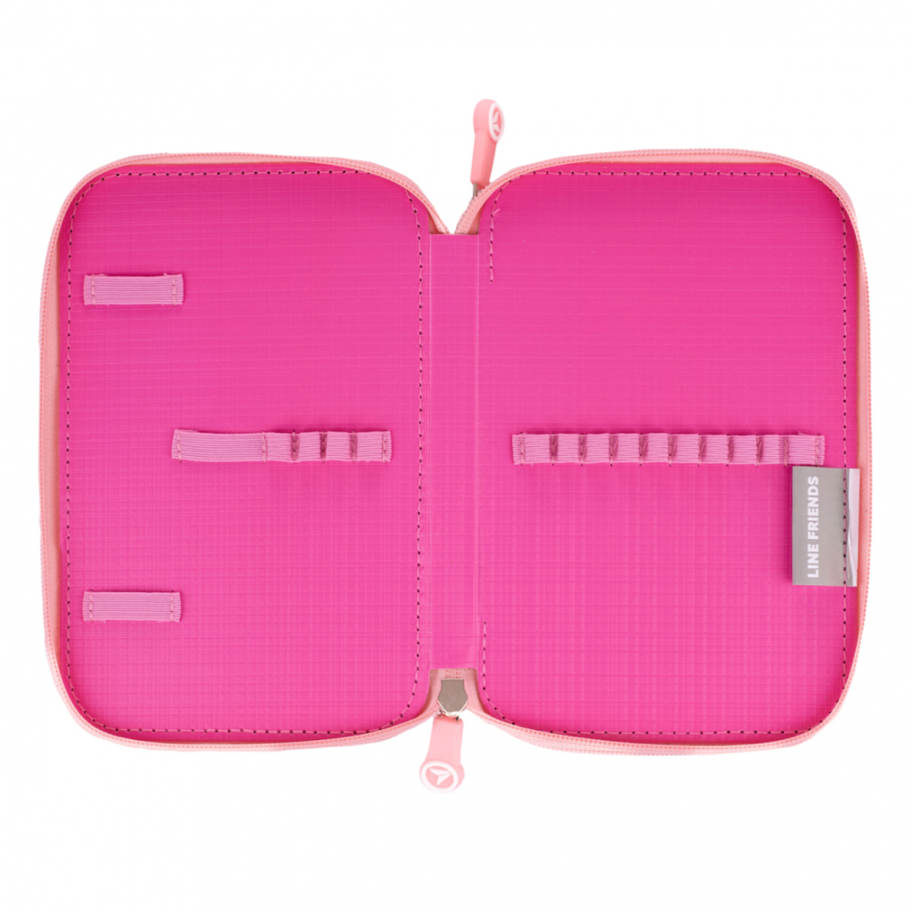 Пенал Yes Line Friends Pretty Choco and Cony HP-01 твердий подвійний (533638) - зображення 4