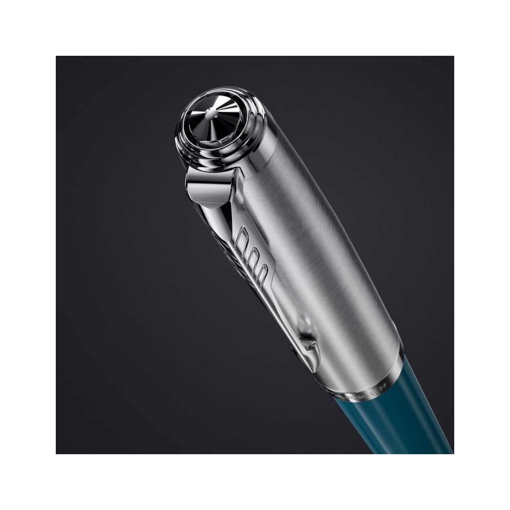 Ручка кулькова Parker PARKER 51 Teal Blue CT BP (55 332) - зображення 3