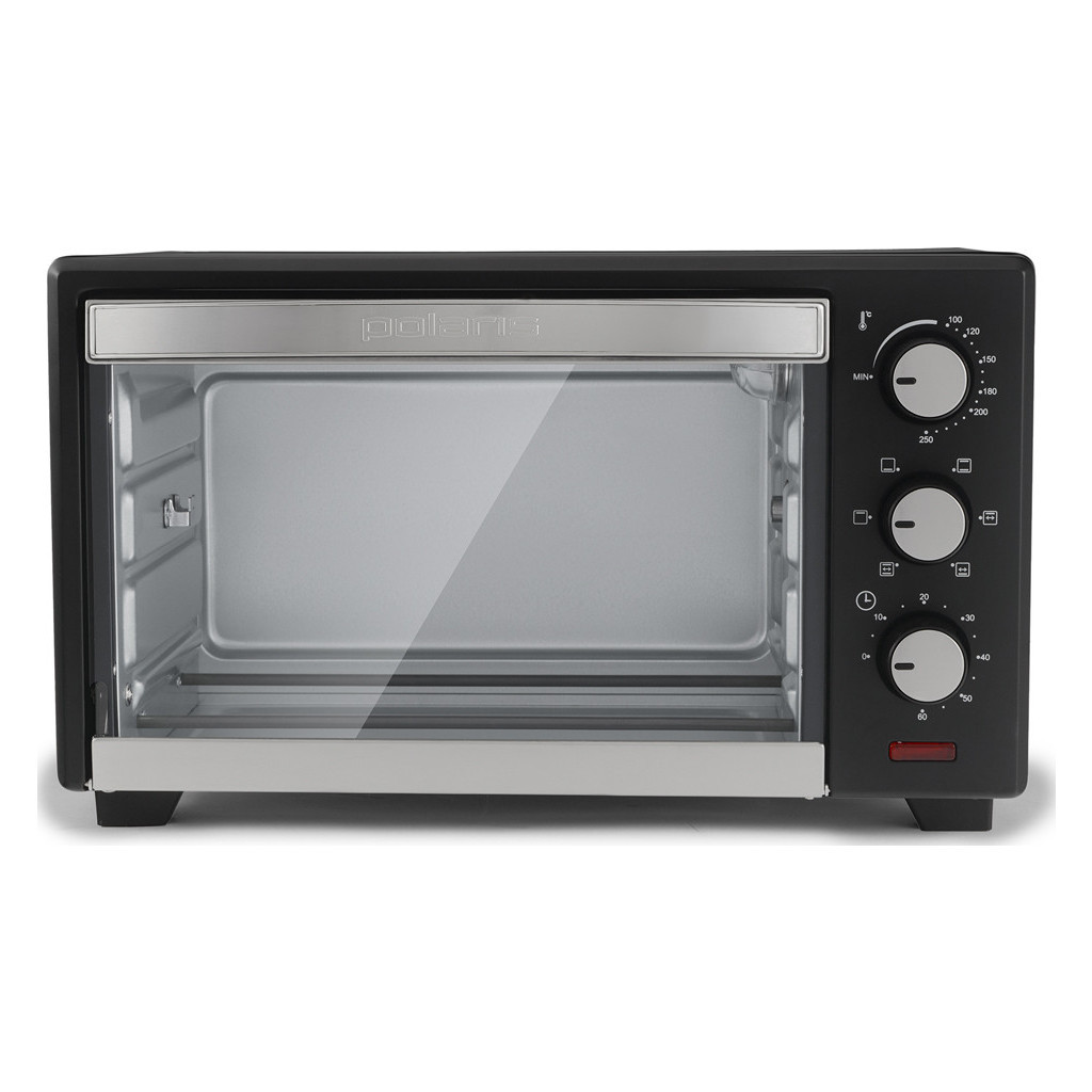 Електропіч Polaris PTO 0320GL Black - зображення 1