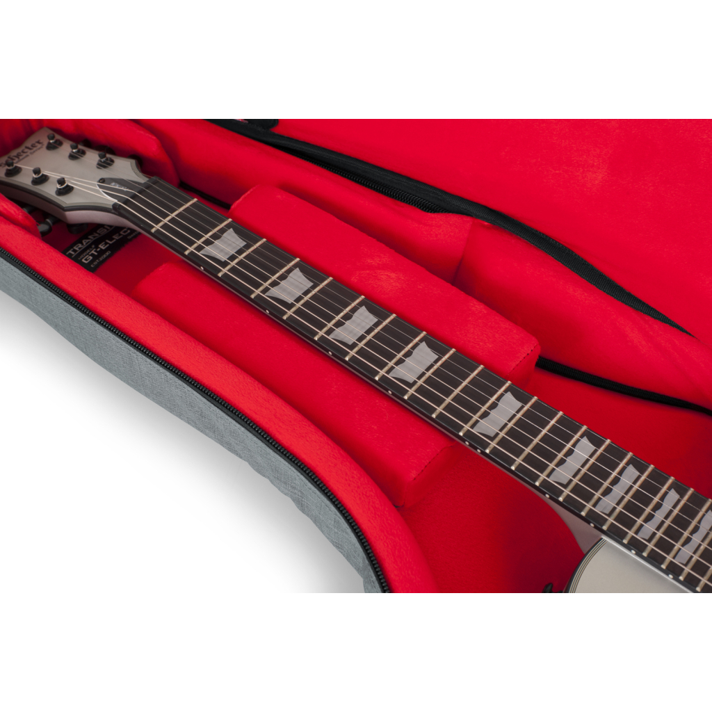 Чохол для гітари Gator Transit Series Electric Guitar Bag Grey (GT-ELECTRIC-GRY) - зображення 5