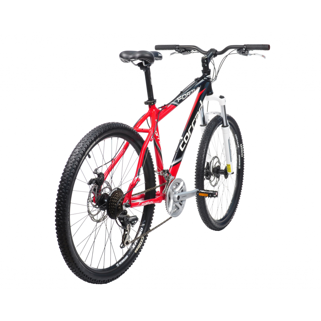 Велосипед Corrado Fortun 26" рама-21" Al Black/Red (0311-К-21) - зображення 6