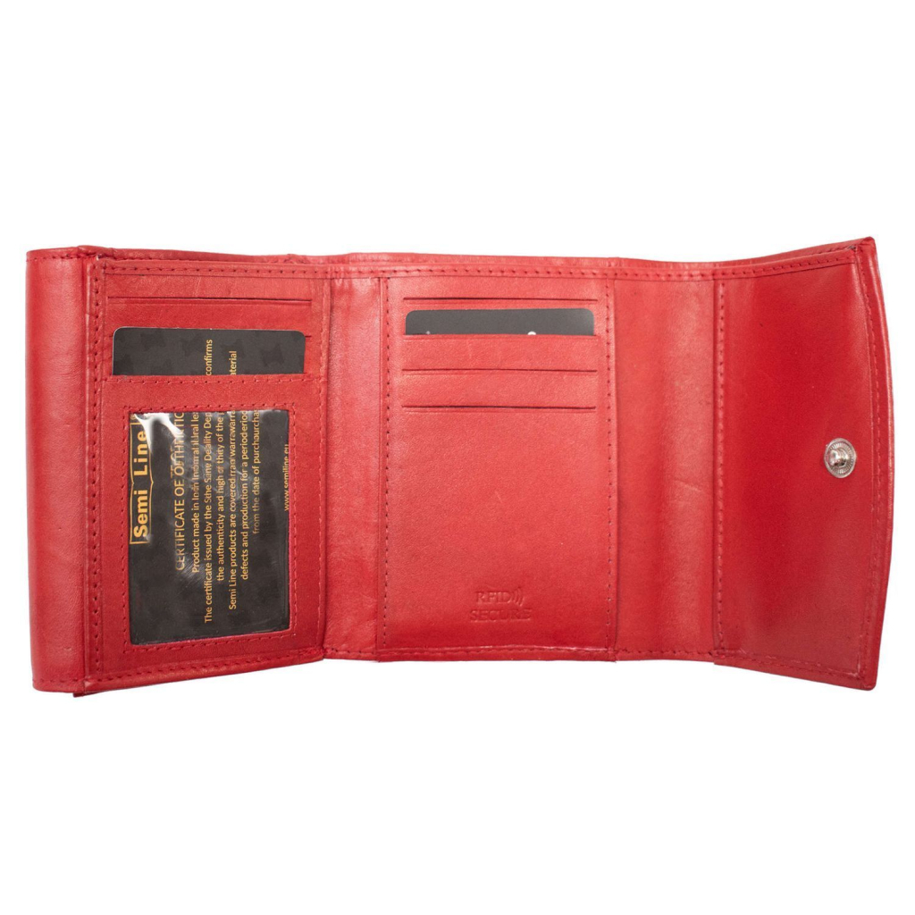 Гаманець Semi Line RFID Red (DAS303166) - зображення 5