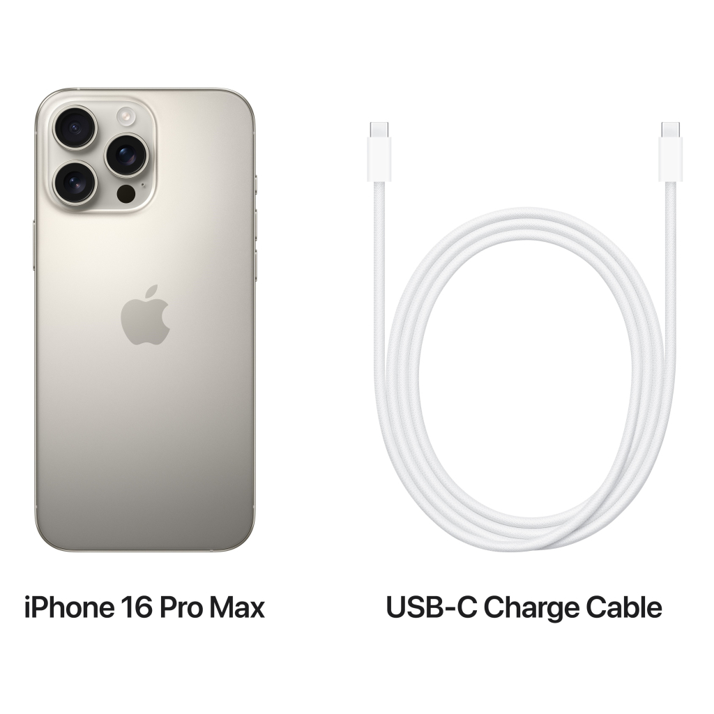 Мобільний телефон Apple iPhone 16 Pro Max 512GB Natural Titanium (MYX33) - зображення 8