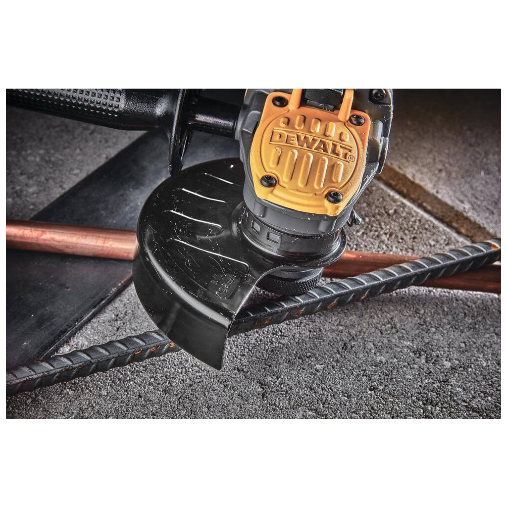 Шліфувальна машина DeWALT 18В XR Li-lon FLEXVOLT, 6Ah, 125 мм, 9000 об/хв, вага 1.81 кг (DCG409T1) - изображение 6