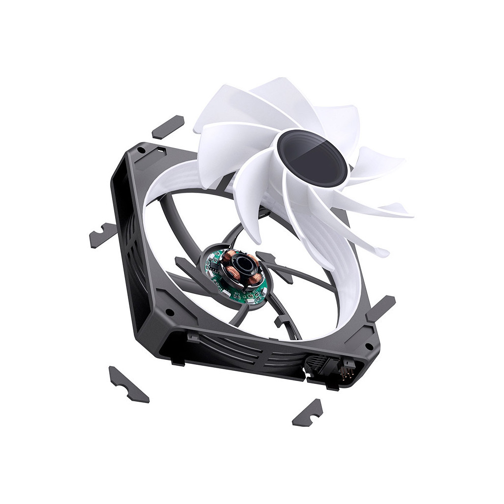 Кулер до корпусу JONSBO ZG-120BR Black - изображение 12