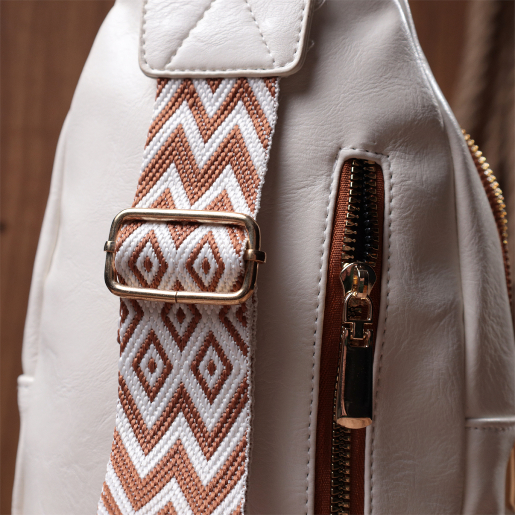 Сумка Vintage Жіноча з однією лямкою через плече з гладкої екошкіри Біла (22768) - зображення 11