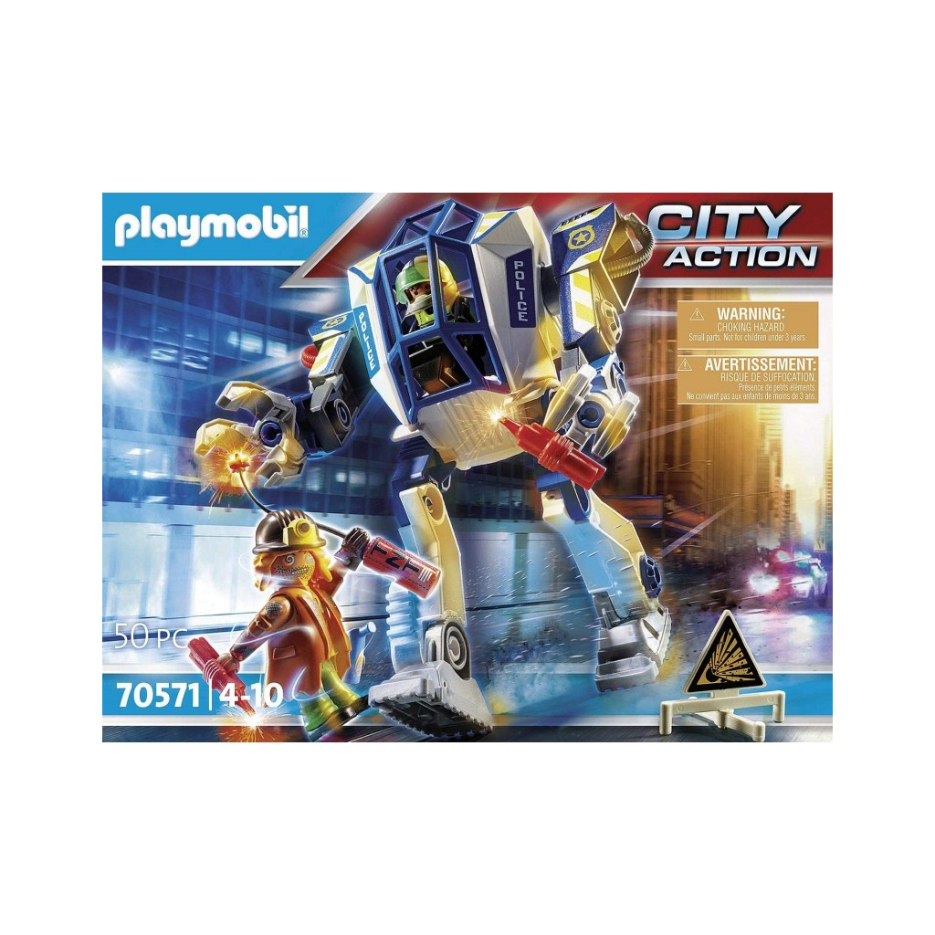 Конструктор Playmobil City action Поліцейський робот (70571) - зображення 4