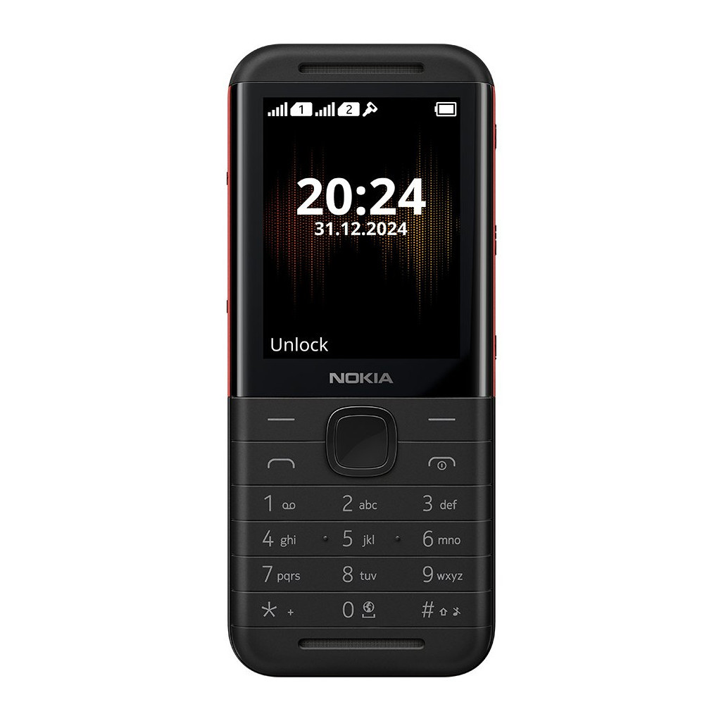 Мобільний телефон Nokia 5310 DS 2024 Black-Red - зображення 2