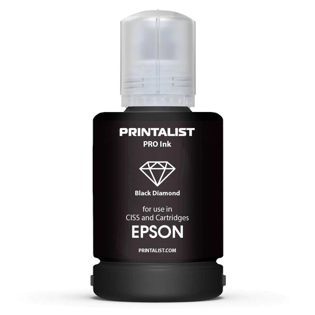 Чорнило Printalist Epson 140г Black (PL-INK-EPSON-B) - зображення 1