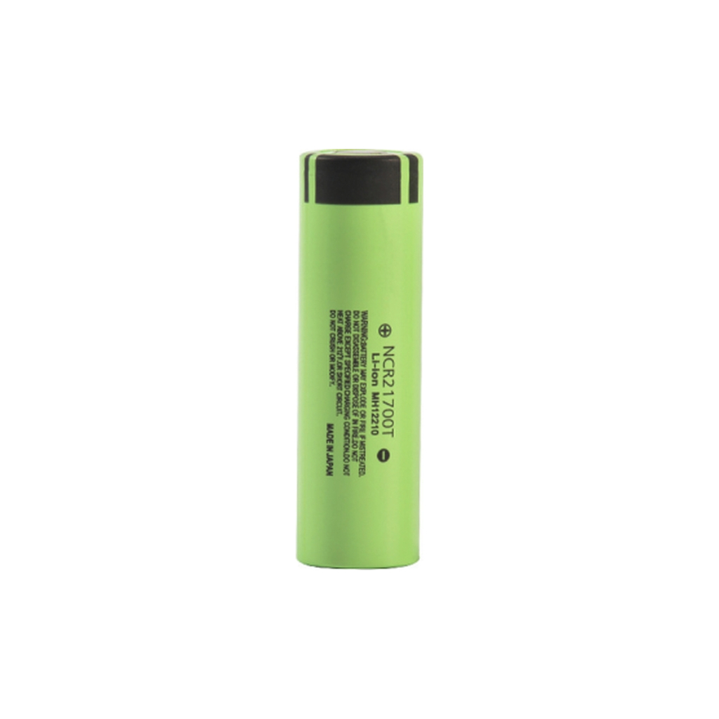 Акумулятор 21700 5000mAh, 3.7V-4.2V, Green (NCR 21700T) Panasonic (MH12210 / 22659) - зображення 1