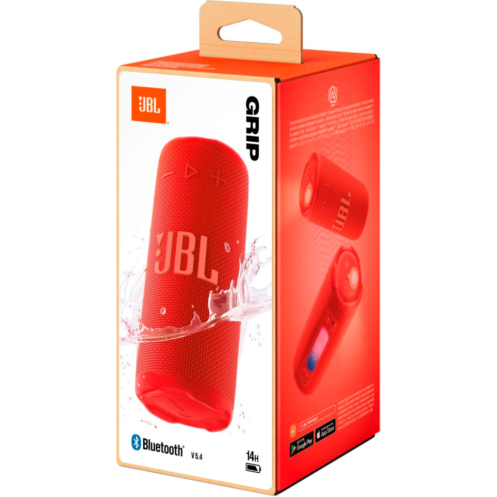 Акустична система JBL Grip Red (JBLGRIPRED) - зображення 8