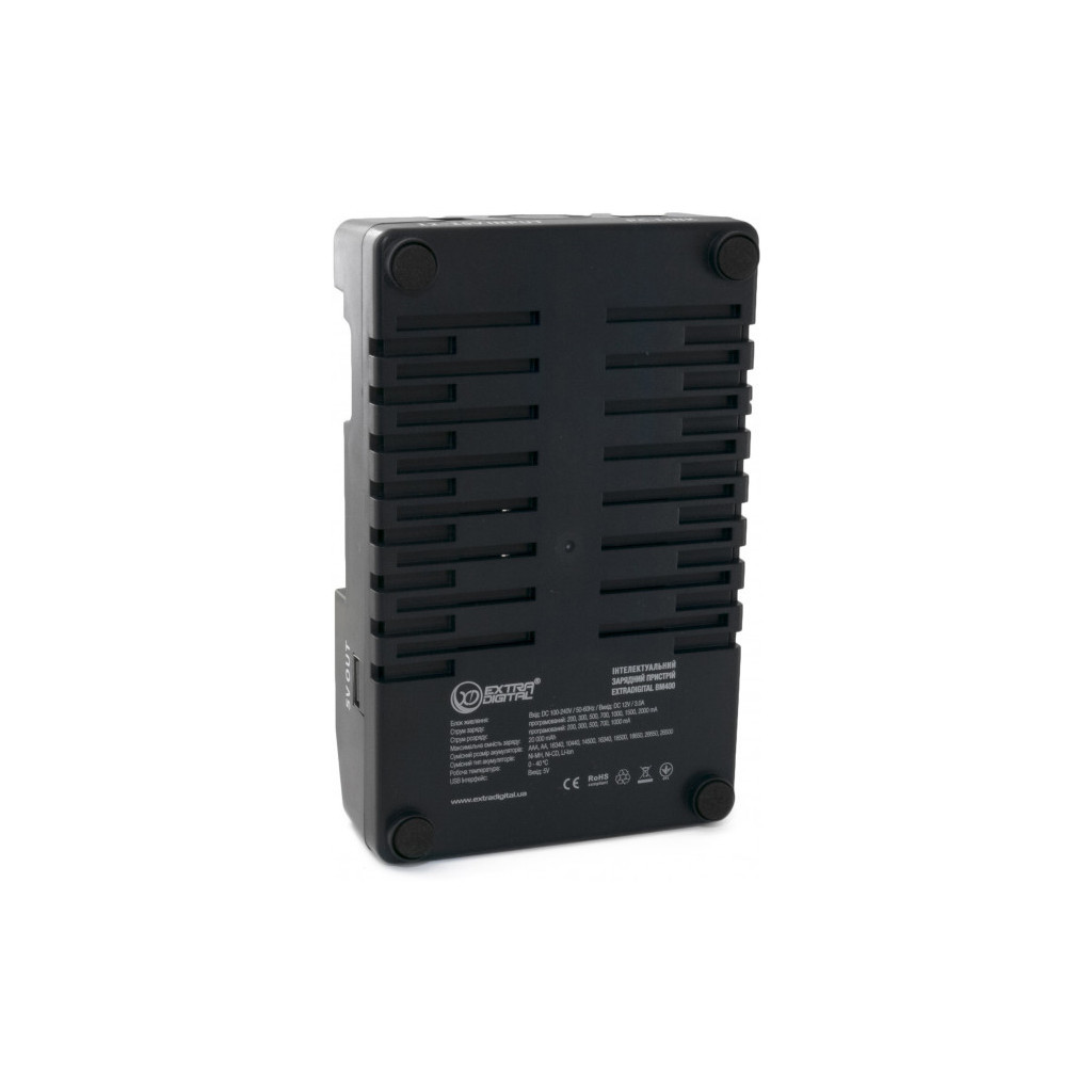 Зарядний пристрій для акумуляторів Extradigital BM400 (AA, AAA, 18650, 26650 ...) (AAC2833) - зображення 4