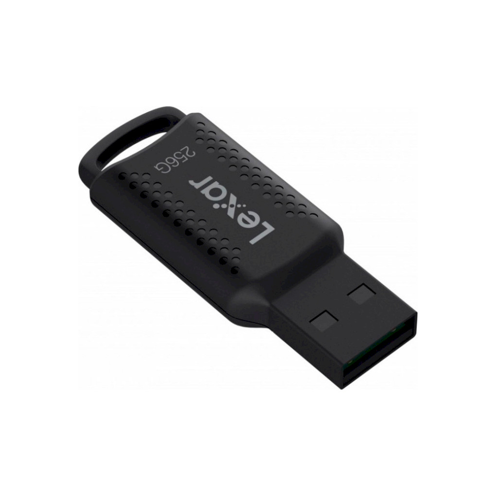 USB флеш накопичувач Lexar 256GB JumpDrive V400 Black USB 3.0 (LJDV400256G-BNBNG) - зображення 2