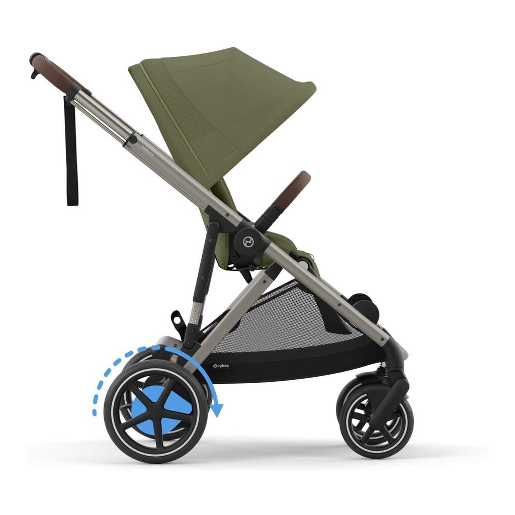 Коляска Cybex eGazelle S TPE Moss Green khaki (525000169) - зображення 2