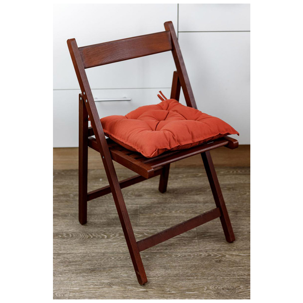 Подушка на стілець Прованс Гарбузова 40х40 см (4823093448261) - зображення 2