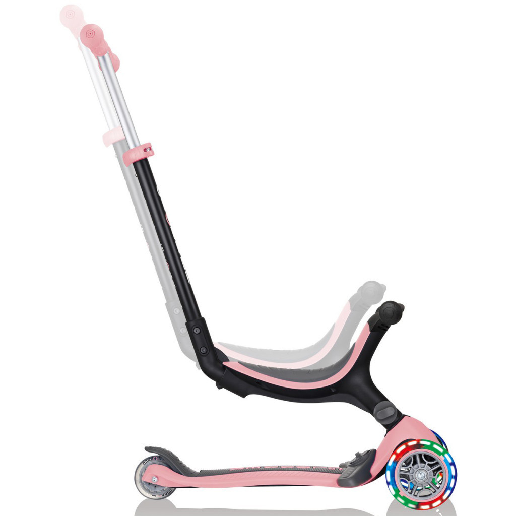 Самокат Globber Go Up Foldable Plus Lights пастельно-рожевий (743-210) - зображення 9