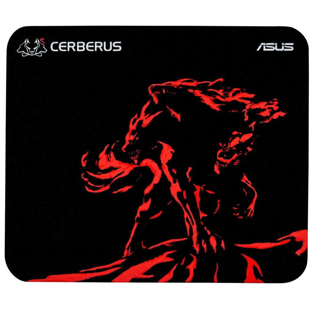 Килимок для мишки ASUS Cerberus Mat Mini Red (90YH01C3-BDUA00) - зображення 1