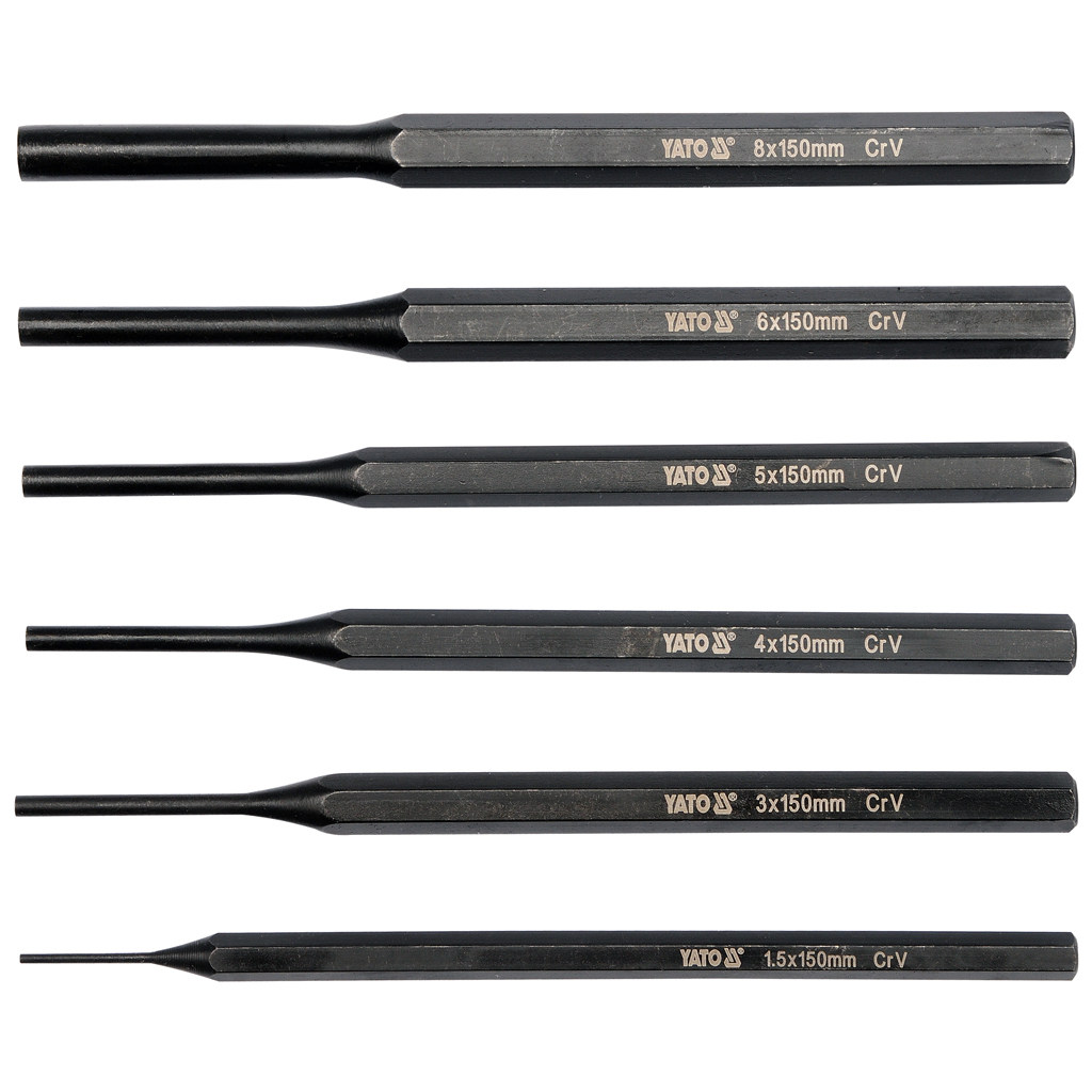 Пробійник Yato набір YT-47121 6 шт. (YT-47121) - зображення 1
