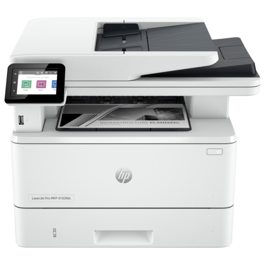 Багатофункціональний пристрій HP LaserJet Pro 4103fdn (2Z628A) - зображення 1