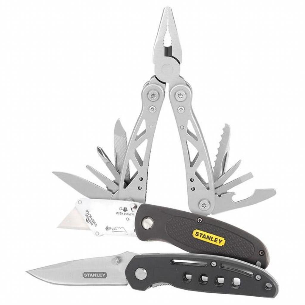 Мультитул Stanley 12 в 1 + складний ніж + висувний ніж (STHT0-71029) - зображення 1