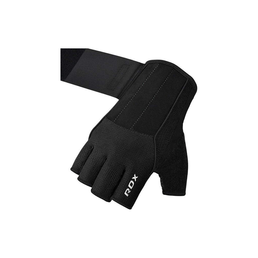 Рукавички для фітнесу RDX W3 with EVA Padding Black S (WGS-W3B-S+) - зображення 4