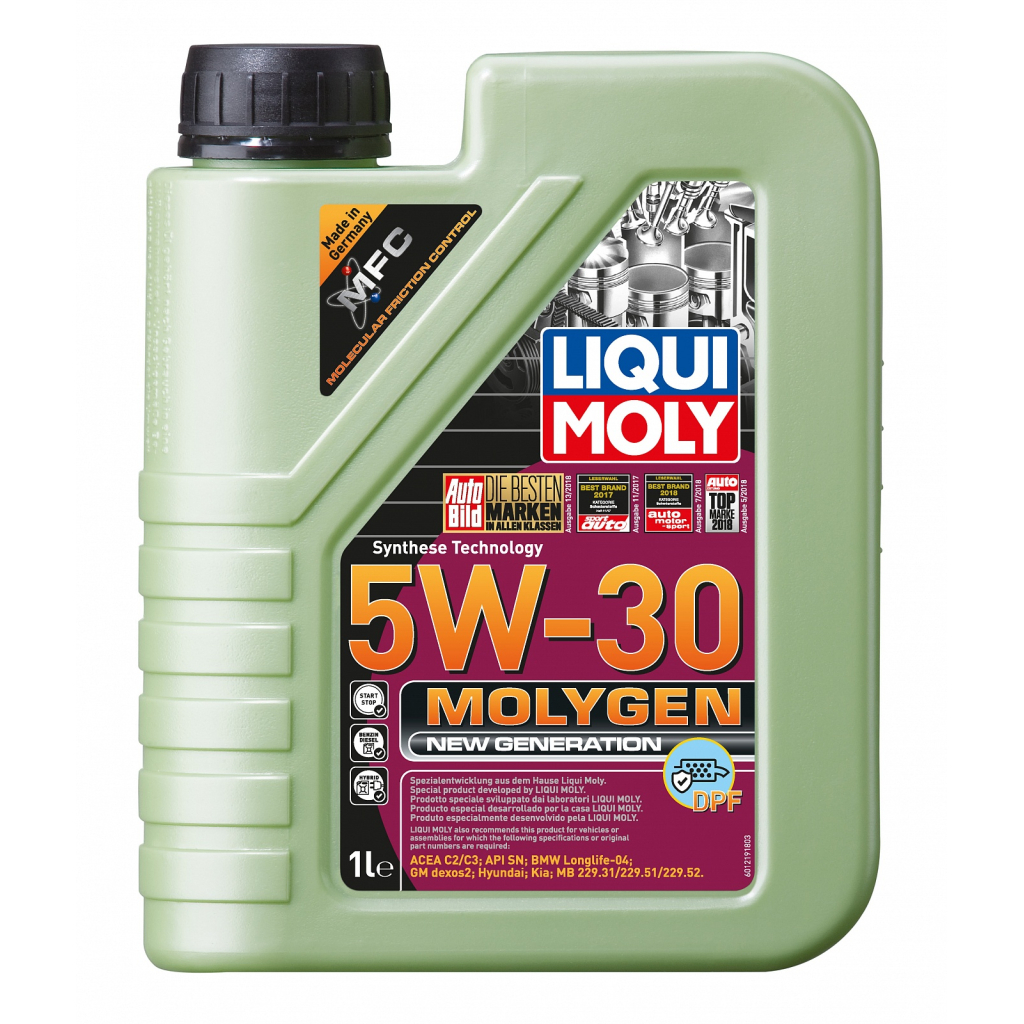Моторна олива Liqui Moly Molygen New Generation DPF 5W-30 1л (LQ 21224) - зображення 1