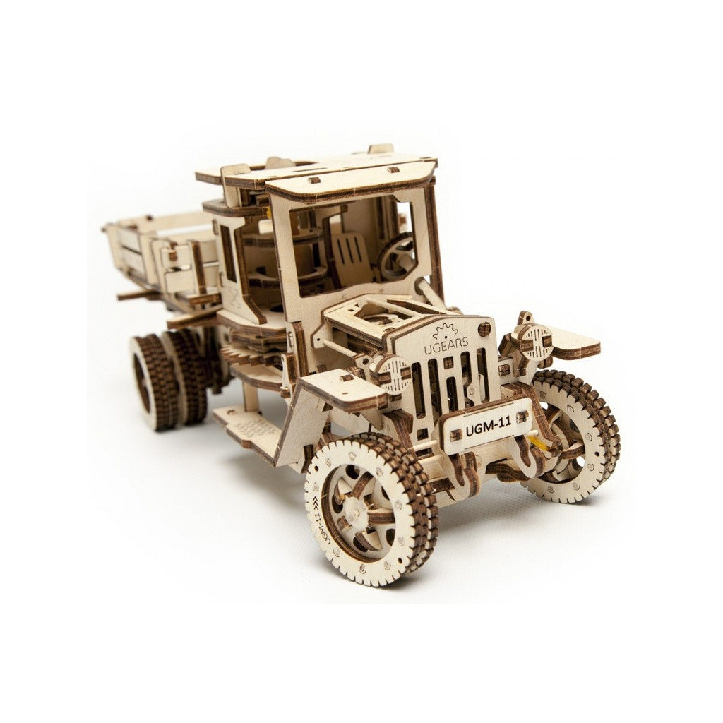 Збірна модель Ugears Вантажівка UGM-11 (70015) - зображення 8