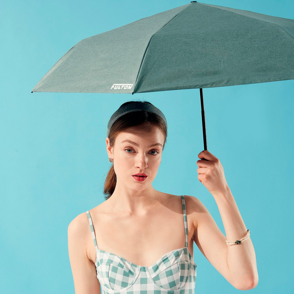 Парасоля Fulton L924-040058 Parasoleil-2 UV Charcoal Chambray (L924-040058) - зображення 2