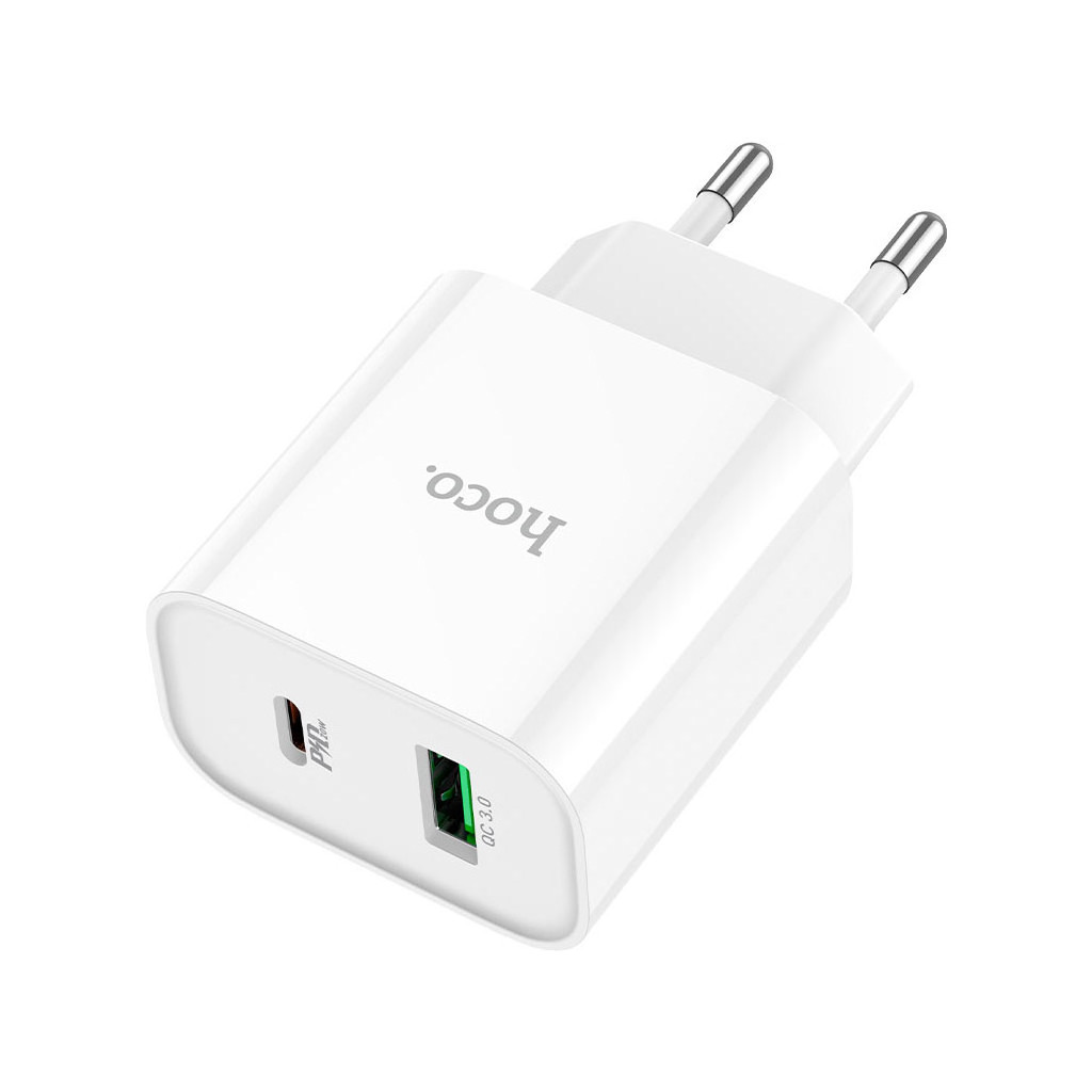 Зарядний пристрій HOCO C80A Plus Rapido White (6931474779885) - зображення 4