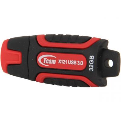 USB флеш накопичувач Team 32GB X121 Red USB 3.0 (TX12132GR01) - зображення 1