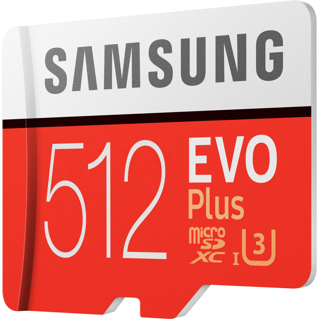 Карта пам'яті Samsung 512GB microSD class 10 UHS-I U3 Evo Plus V2 (MB-MC512HA/RU) - зображення 5