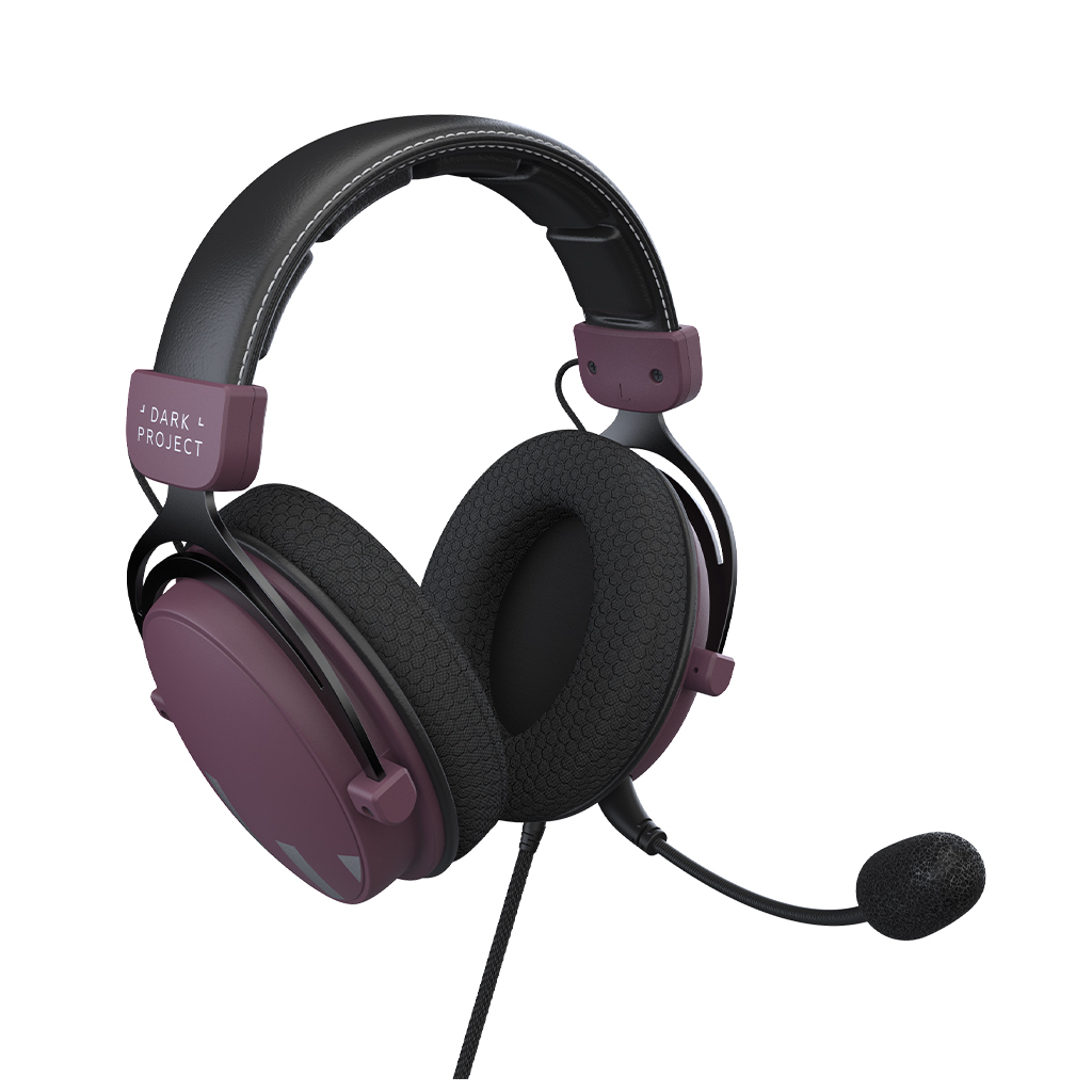 Навушники Dark Project One HS4 Wired Purple/Black (DPO-HS-5004) - зображення 5