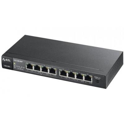 Комутатор мережевий ZyXel GS1100-8HP (GS1100-8HP-EU0101F) - зображення 1