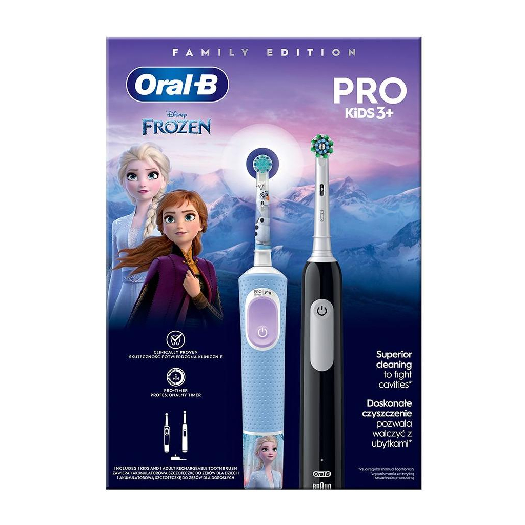 Електрична зубна щітка Oral-B D103 Frozen - зображення 3