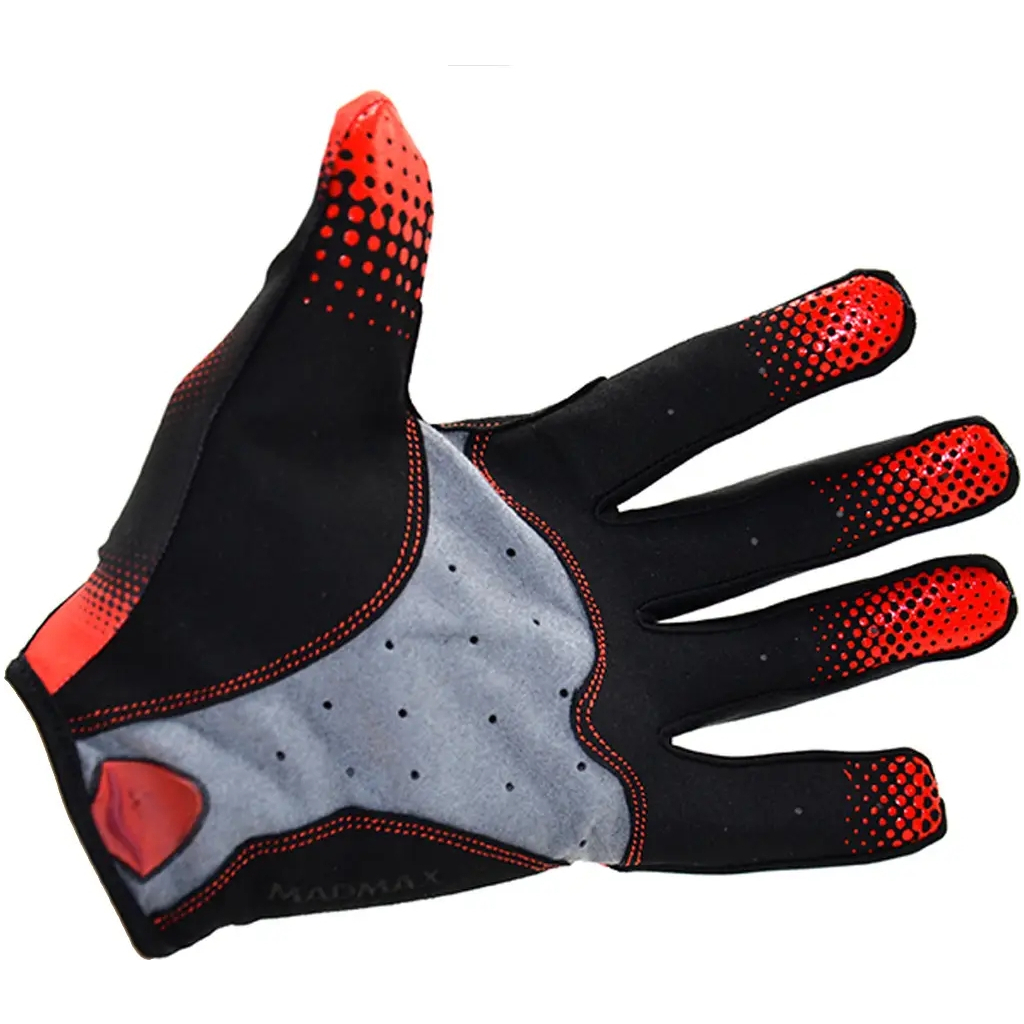 Рукавички для фітнесу MadMax MXG-101 X Gloves Black/Grey/Red M (MXG-101-RED_M) - зображення 9